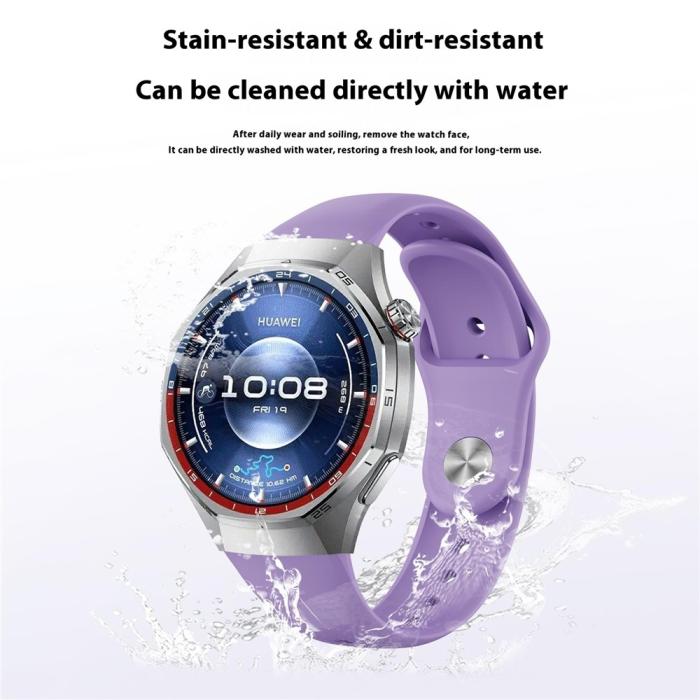 Bild 5, Huawei Watch GT 6 Pro 46 mm Armband Silikon Rosa