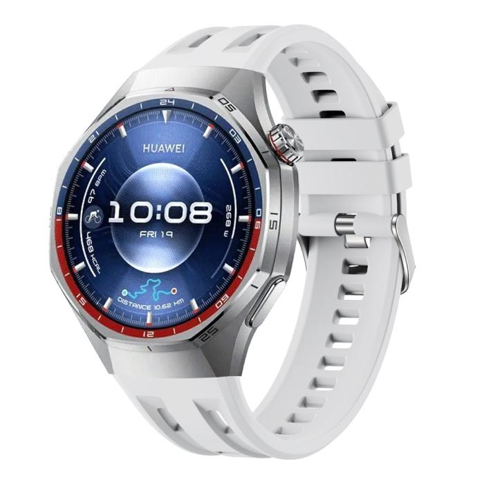 Bild 2, Huawei Watch GT 6 Pro 46 mm Armband FlexSilicone Vit