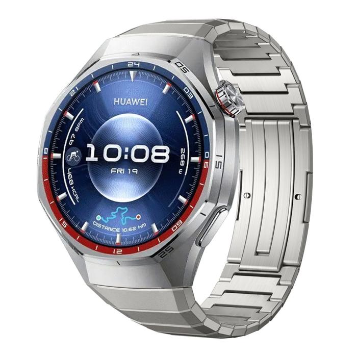 Bild 2, Huawei Watch GT 6 Pro 46 mm Armband Rostfritt Stål Titanium