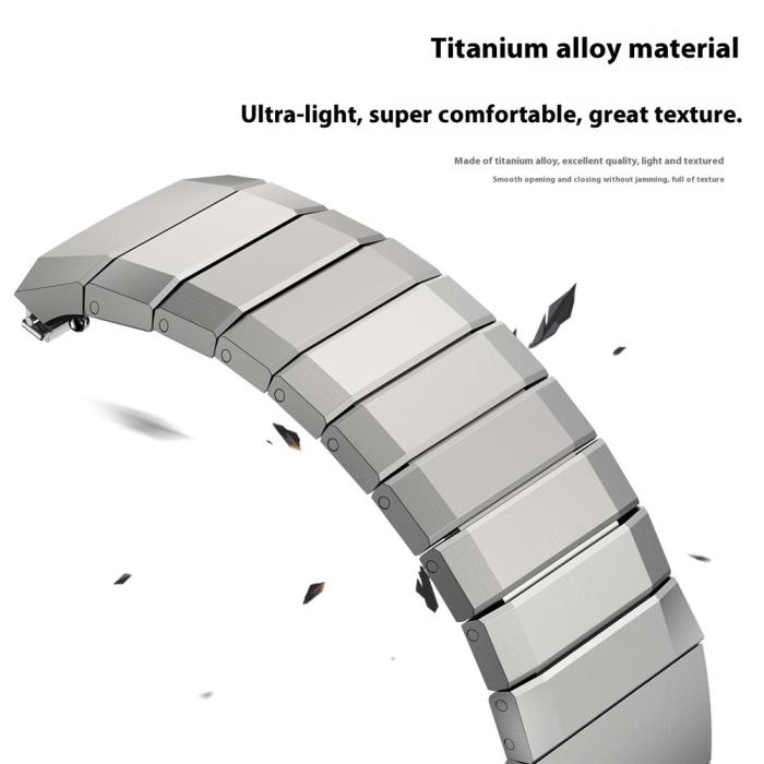 Bild 4, Huawei Watch GT 6 Pro 46 mm Armband Rostfritt Stål Titanium