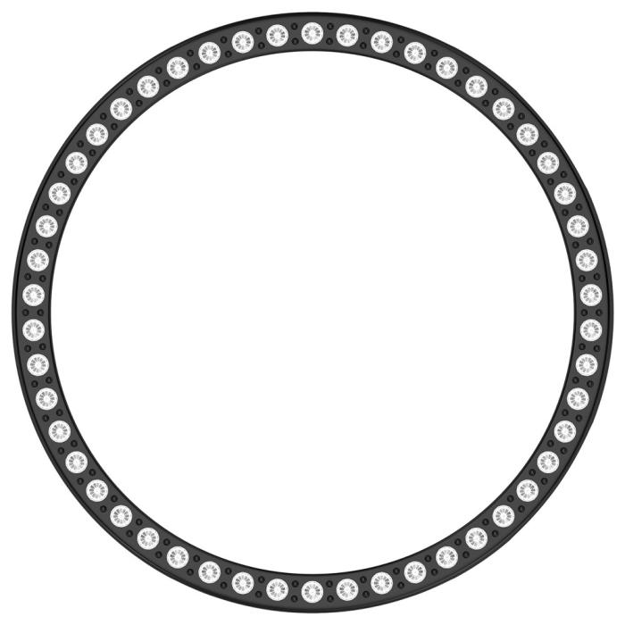 Bild 4, Huawei Watch GT 6 41 mm Skal Strass Svart