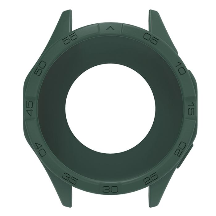 Bild 2, Huawei Watch GT 6/5/4 46 mm Skal Silikon Grön