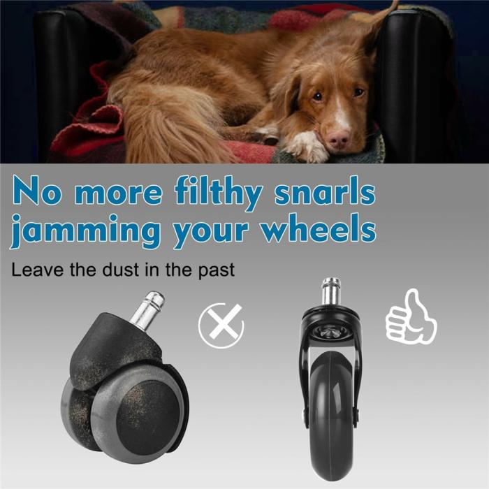 Bild 2, 5-PACK Hjul Till Kontorsstolar