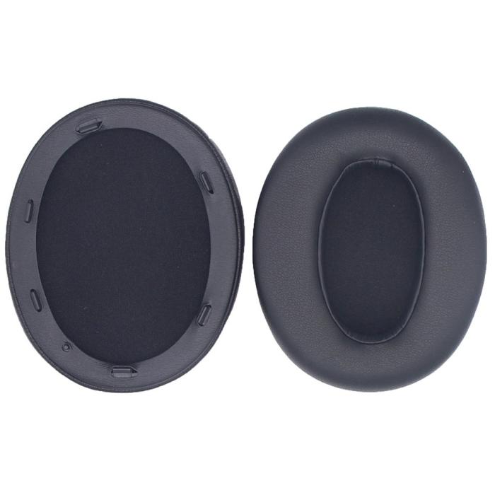 Bild 3, Öronkuddar För Sony WH-XB910N Läder Svart
