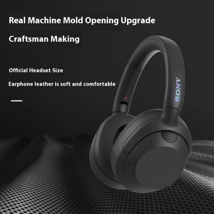 Bild 4, Öronkuddar För Sony ULT Wear WH-ULT900 Läder Svart