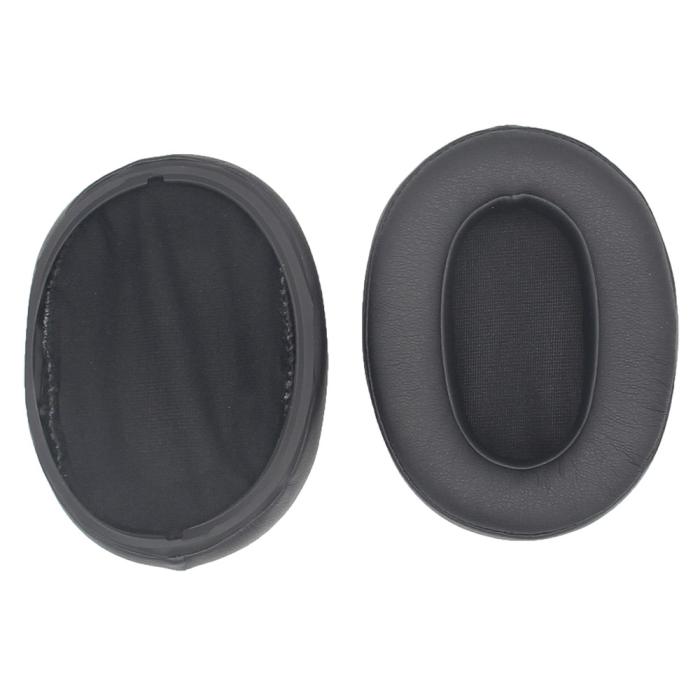 Bild 2, Öronkuddar För Sony WH-XB900N Läder Svart