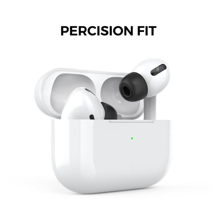 Bild 3, AHASTYLE 3-PACK AirPods Pro 2/1 Öronpluggar Silikon Svart