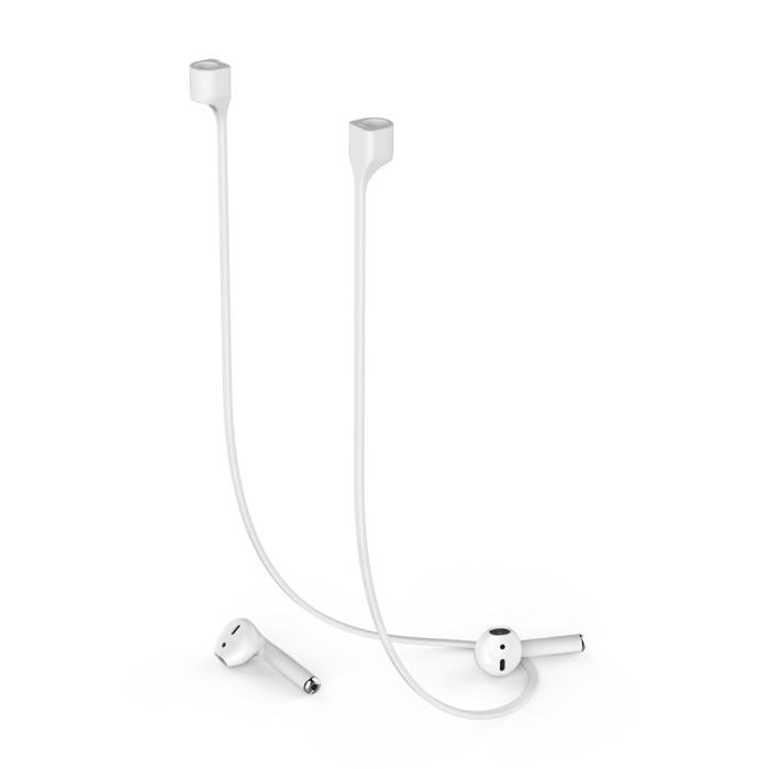 Bild 5, AHASTYLE AirPods Strap Halsrem Silikon Vit