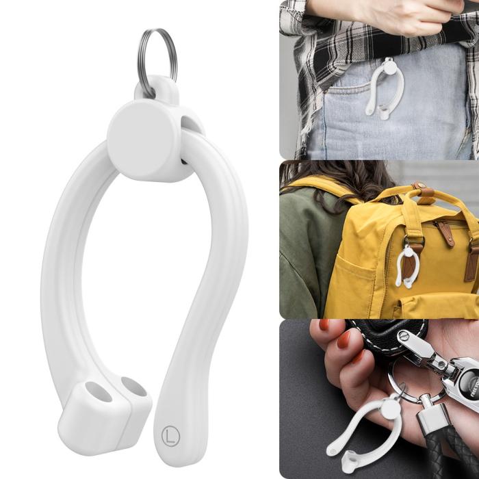 Bild 6, AHASTYLE AirPods/AirPods Pro 2/1 Öronkrokar Vit