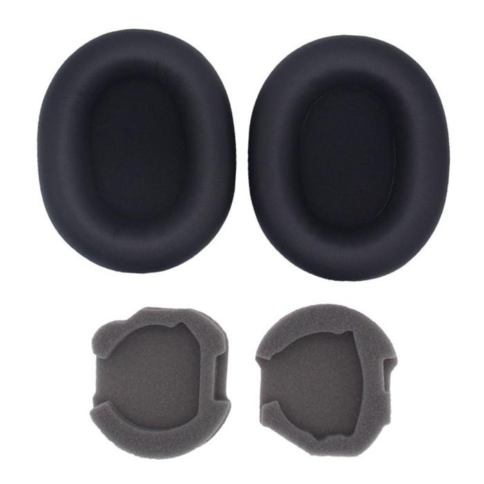 Bild 2, Öronkuddar För Sony WH-1000XM5 Silikon Svart