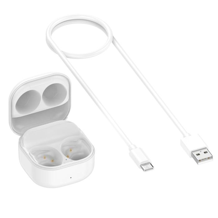 Bild 6, Samsung Galaxy Buds FE Laddningsfodral Vit