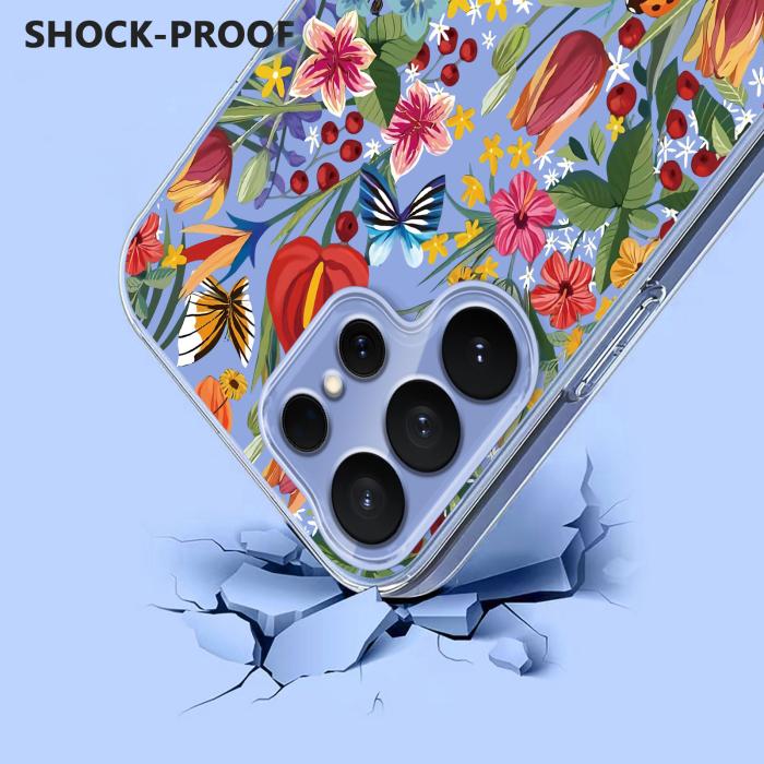 Bild 3, Samsung Galaxy S26 Ultra Skal Med Tryck Blommor