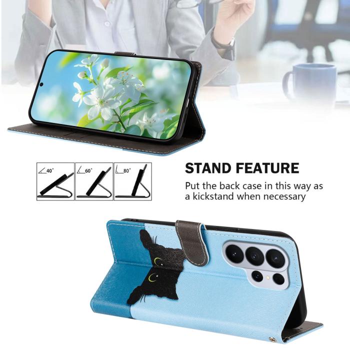 Bild 2, Samsung Galaxy S26 Ultra Fodral Med Tryck Svart Katt