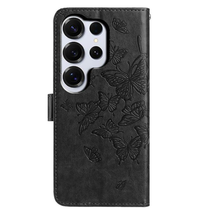 Bild 5, Samsung Galaxy S26 Ultra Fodral Fjäril Tryck Svart