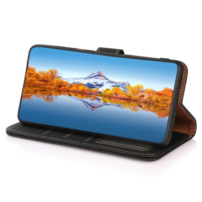 Bild 3, KHAZNEH Samsung Galaxy S26 Ultra Fodral Äkta Läder Svart