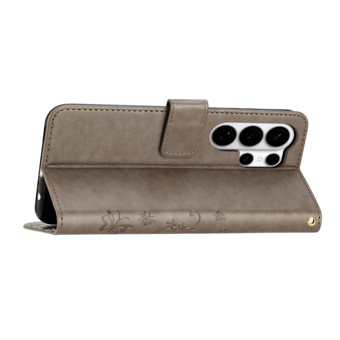 Bild 3, Samsung Galaxy S26 Ultra Fodral Med Blommigt Tryck Grå