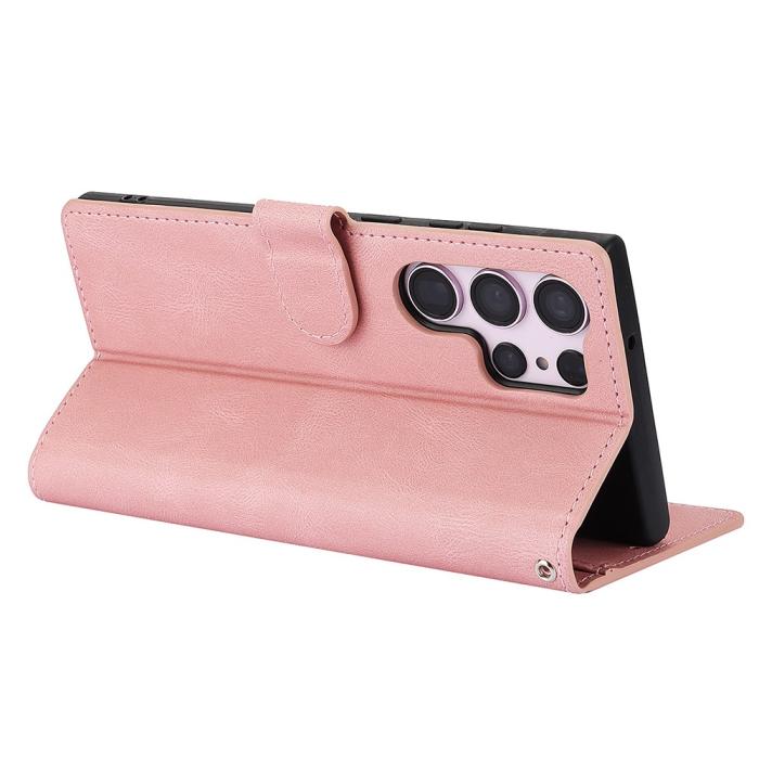 Bild 3, Samsung Galaxy S26 Ultra Fodral Läder Rosa