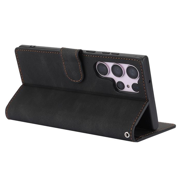 Bild 3, Samsung Galaxy S26 Ultra Fodral Läder Svart