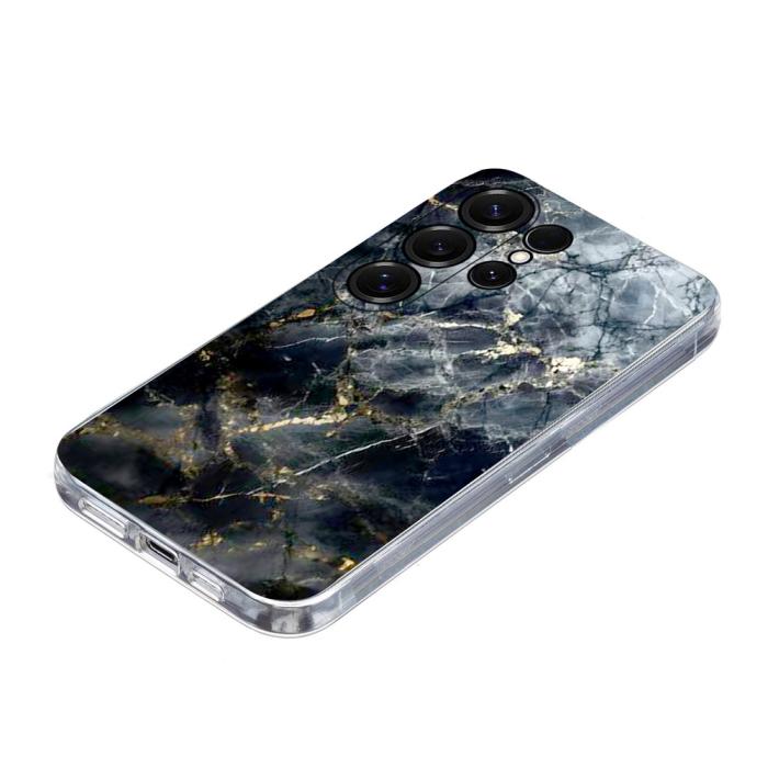 Bild 3, Samsung Galaxy S26 Ultra Skal Marmor TPU Svart