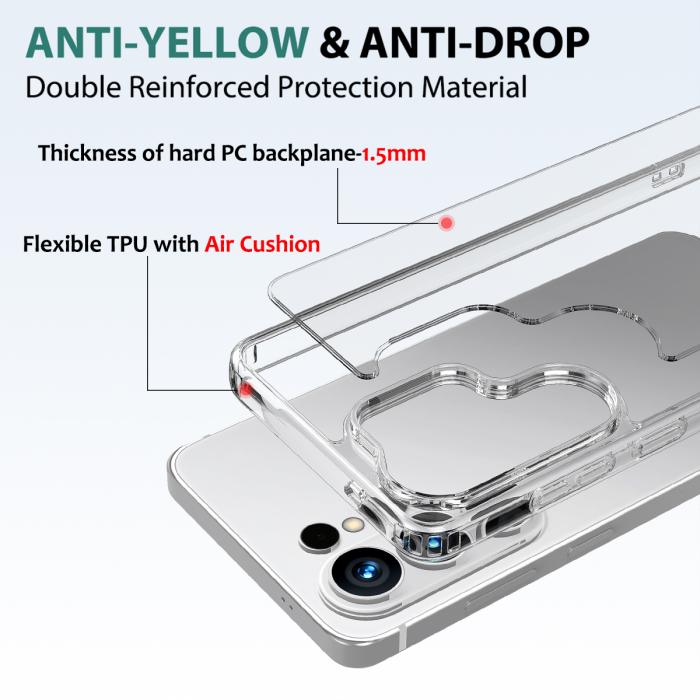 Bild 5, Samsung Galaxy S26 Ultra Skal Shockproof Hybrid Transparent
