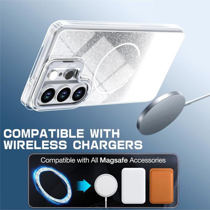 Bild 3, Samsung Galaxy S26 Ultra Skal MagSafe Gradient Glitter