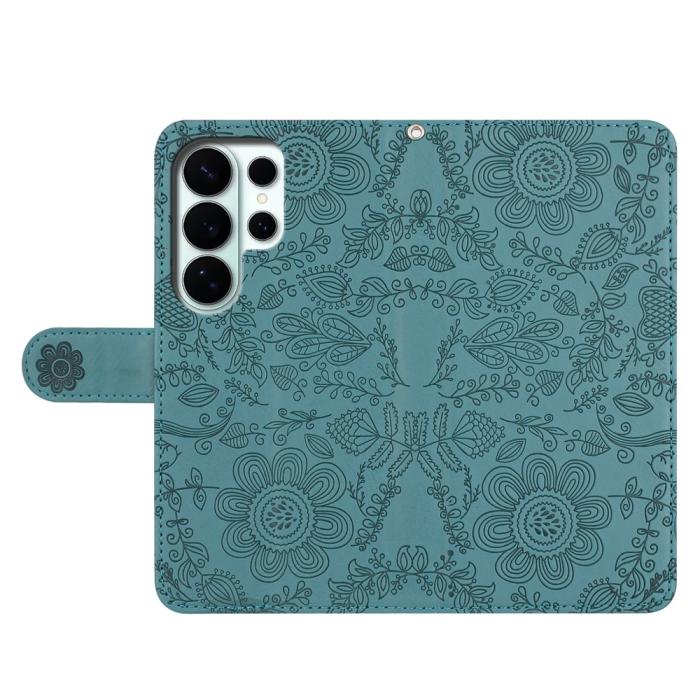 Bild 4, Samsung Galaxy S26 Ultra Fodral Med Blommigt Tryck Grön