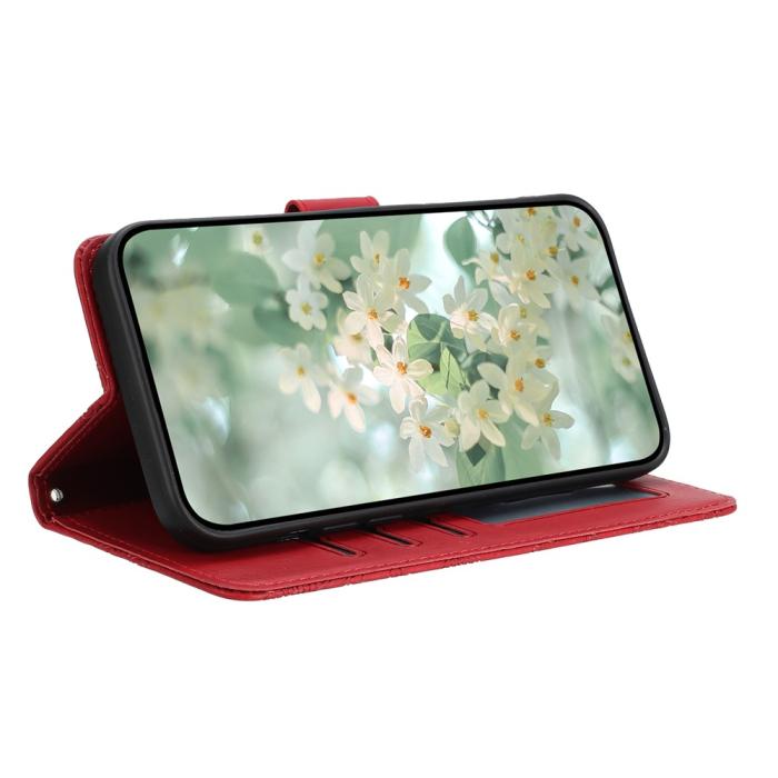 Bild 3, Samsung Galaxy S26 Ultra Fodral Med Blommigt Tryck Röd