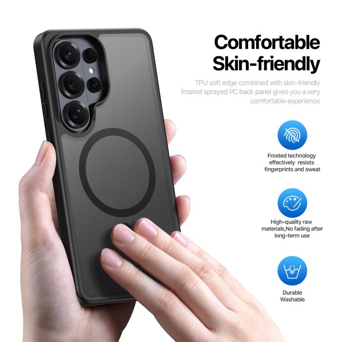 Bild 5, DUX DUCIS Galaxy S26 Ultra Skal MagSafe Yind Series Svart