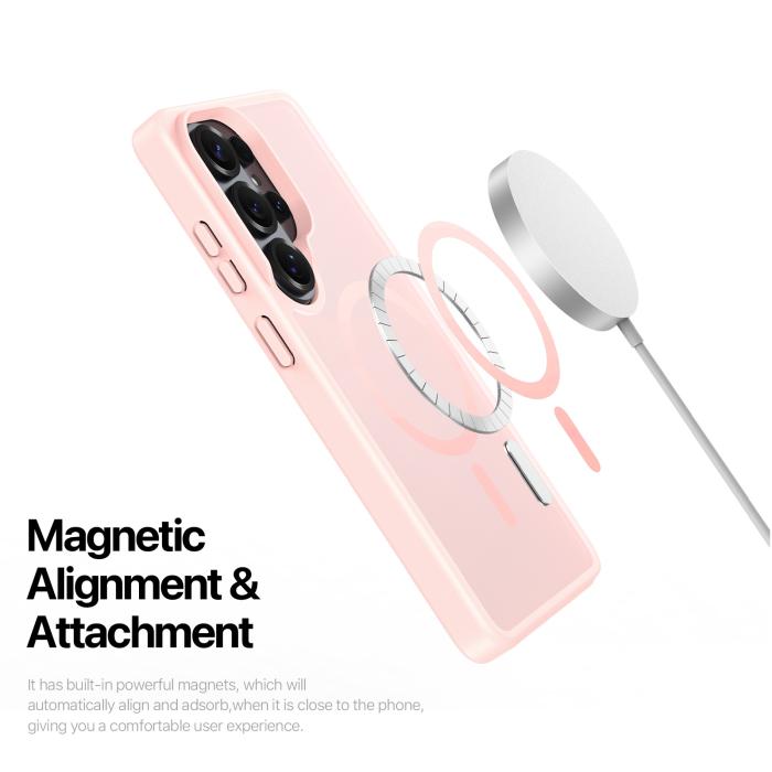 Bild 6, DUX DUCIS Galaxy S26 Ultra Skal MagSafe Yind Series Rosa