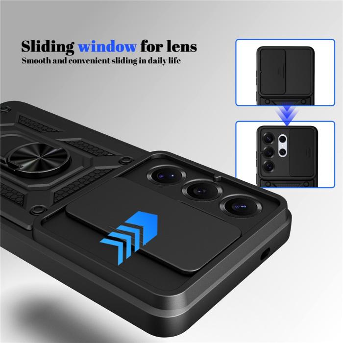 Bild 5, Samsung Galaxy S26 Ultra Skal CamShield Ring Hybrid Röd