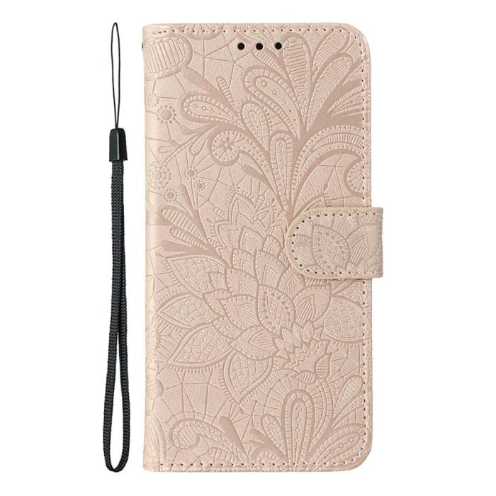 Bild 4, Samsung Galaxy S26 Ultra Fodral Med Blommigt Tryck Roséguld
