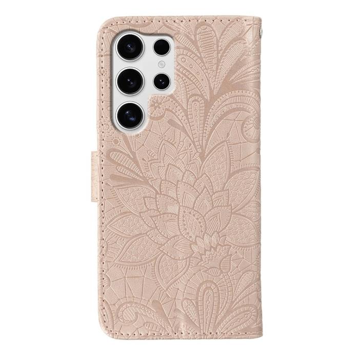 Bild 5, Samsung Galaxy S26 Ultra Fodral Med Blommigt Tryck Roséguld