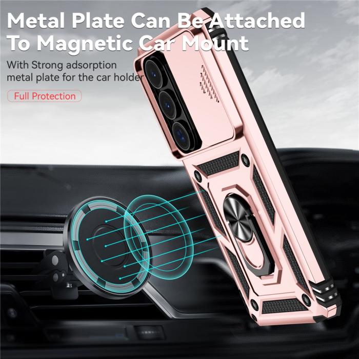 Bild 5, Samsung Galaxy S26 Ultra Skal CamShield Ring Hybrid Roséguld