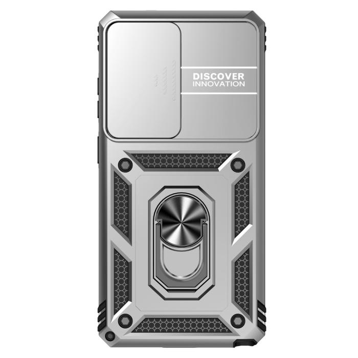 Bild 3, Samsung Galaxy S26 Ultra Skal CamShield Ring Hybrid Silver