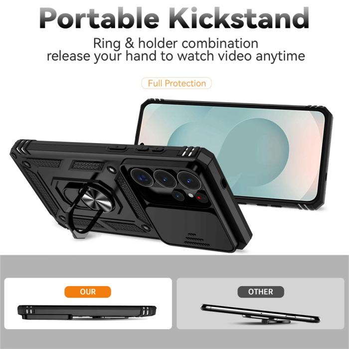 Bild 4, Samsung Galaxy S26 Ultra Skal CamShield Ring Hybrid Svart