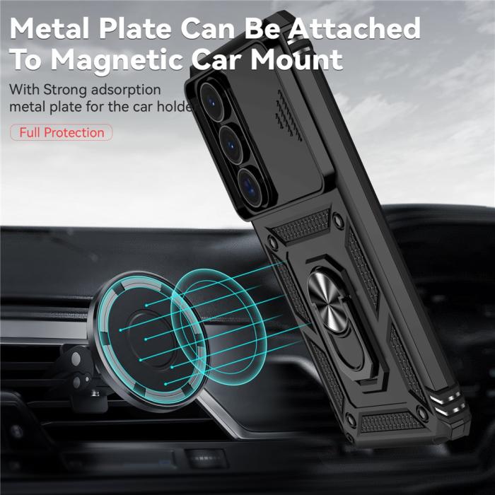 Bild 5, Samsung Galaxy S26 Ultra Skal CamShield Ring Hybrid Svart