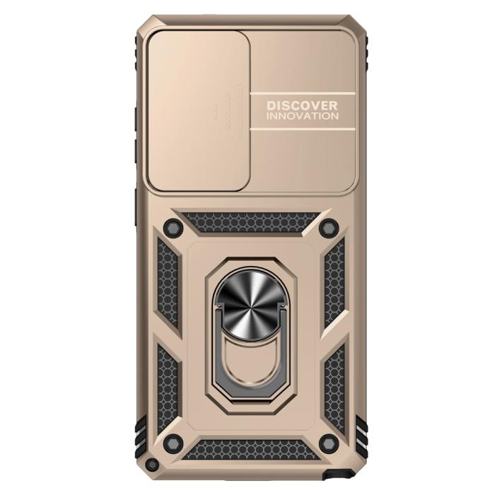 Bild 3, Samsung Galaxy S26 Ultra Skal CamShield Ring Hybrid Guld