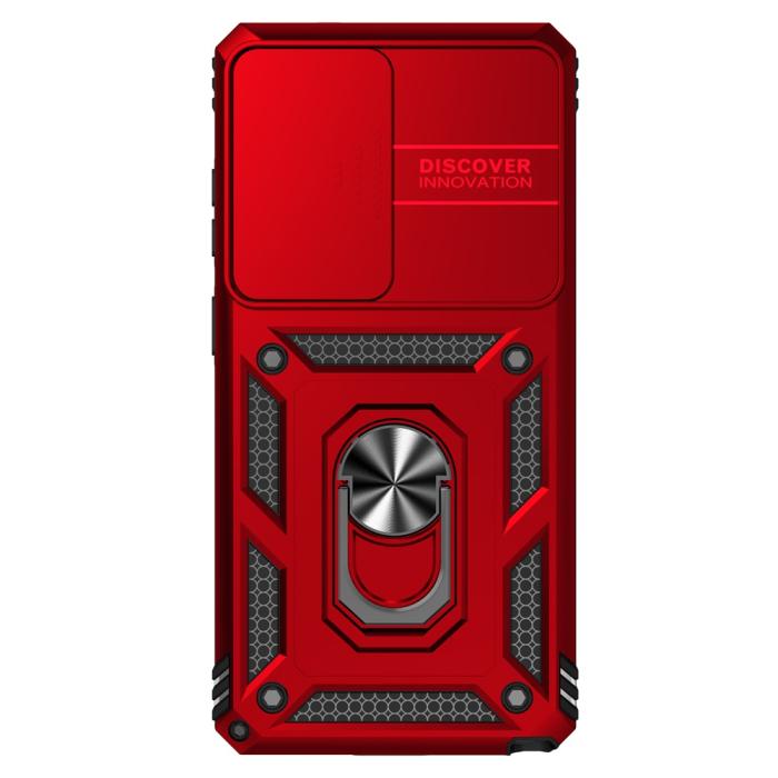 Bild 3, Samsung Galaxy S26 Ultra Skal CamShield Ring Hybrid Röd