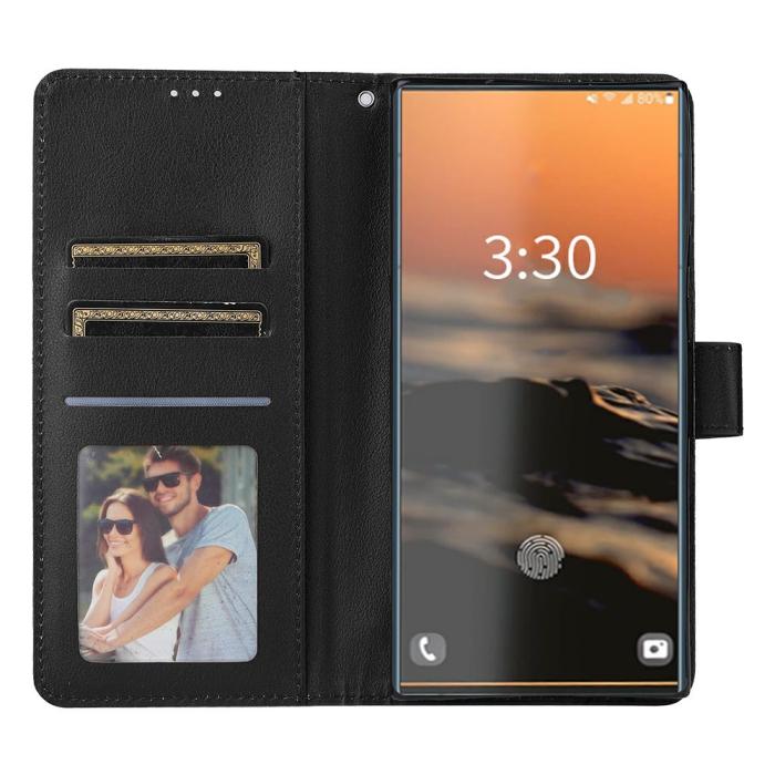 Bild 2, Samsung Galaxy S26 Ultra Fodral Läder Svart