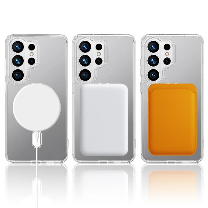 Bild 3, Samsung Galaxy S26 Ultra Skal MagSafe Hybrid Transparent