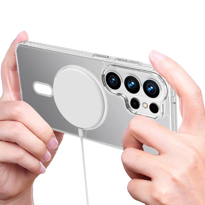 Bild 5, Samsung Galaxy S26 Ultra Skal MagSafe Hybrid Transparent