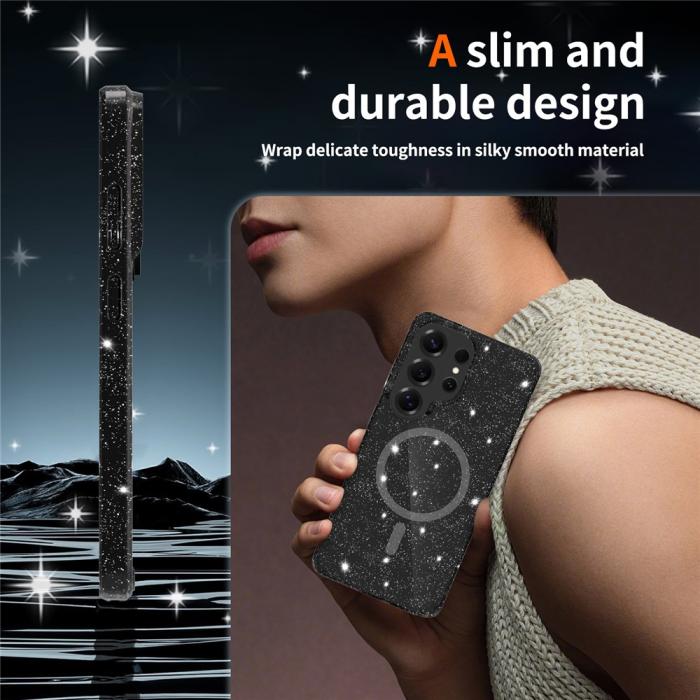 Bild 6, Samsung Galaxy S26 Ultra Skal MagSafe Glitter Svart