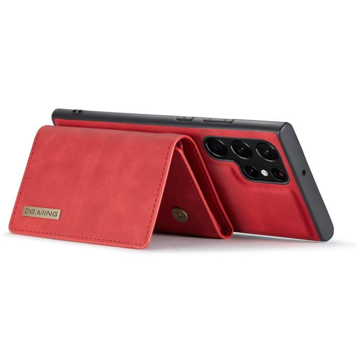 Bild 3, DG.MING Galaxy S26 Ultra 2in1 Skal Med Avtagbart Kortfack Röd