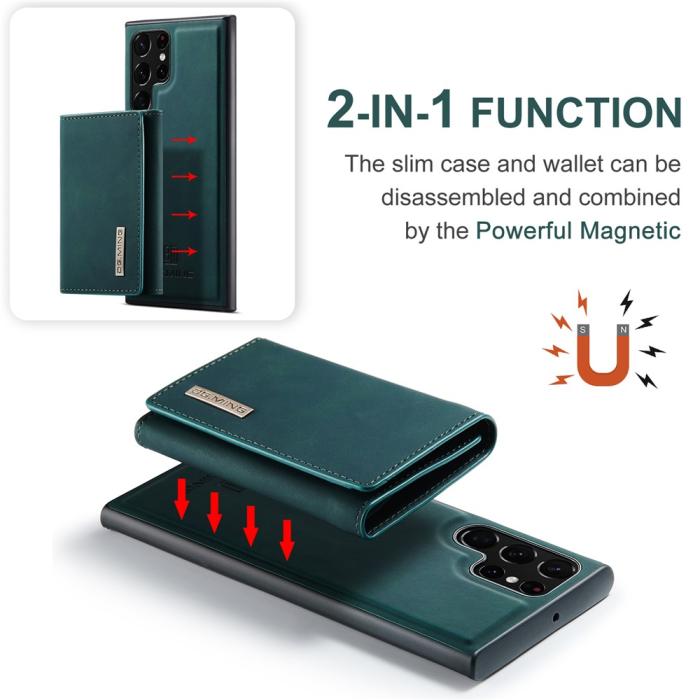 Bild 6, DG.MING Galaxy S26 Ultra 2in1 Skal Med Avtagbart Kortfack Grön