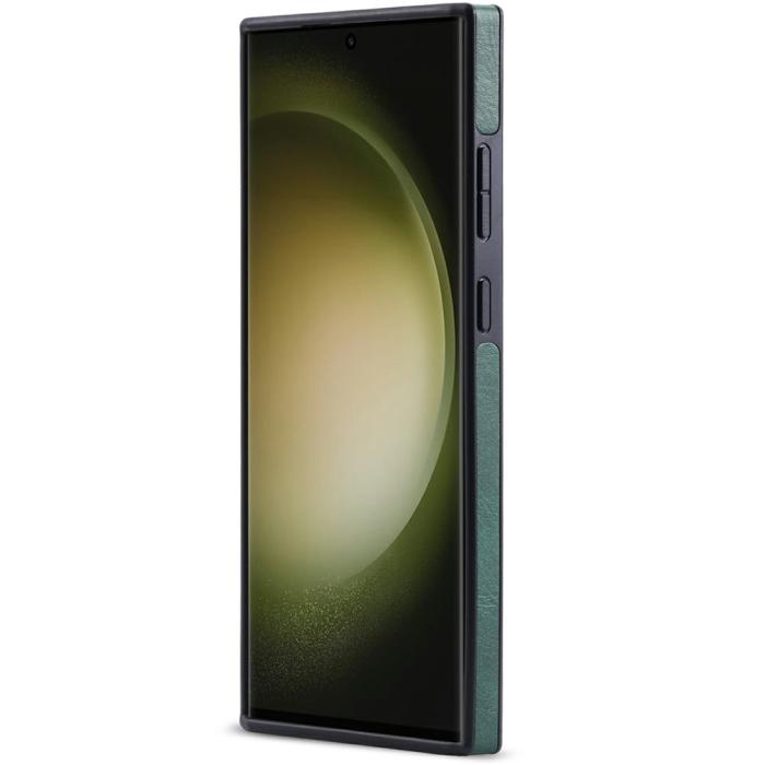 Bild 2, DG.MING Samsung Galaxy S26 Ultra Skal Läderbelagt Grön