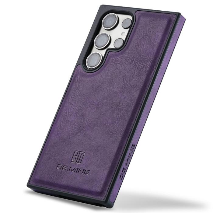 Bild 4, DG.MING Samsung Galaxy S26 Ultra Skal Läderbelagt Lila