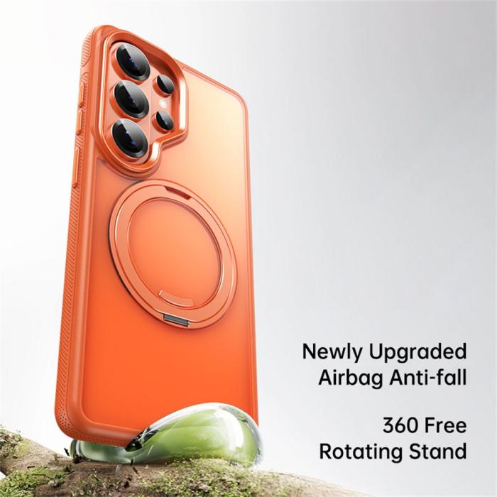 Bild 2, Samsung Galaxy S26 Ultra Skal MagSafe Kickstand Orange