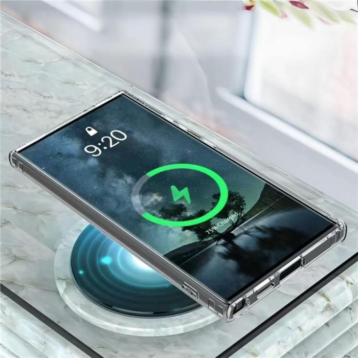 Bild 4, WANLONFENG Samsung Galaxy S26 Ultra Skal MagSafe Transparent