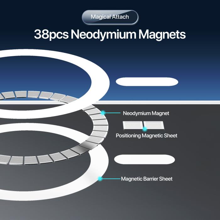 Bild 5, DUX DUCIS Samsung Galaxy S26 Ultra Skal MagSafe Clin Series