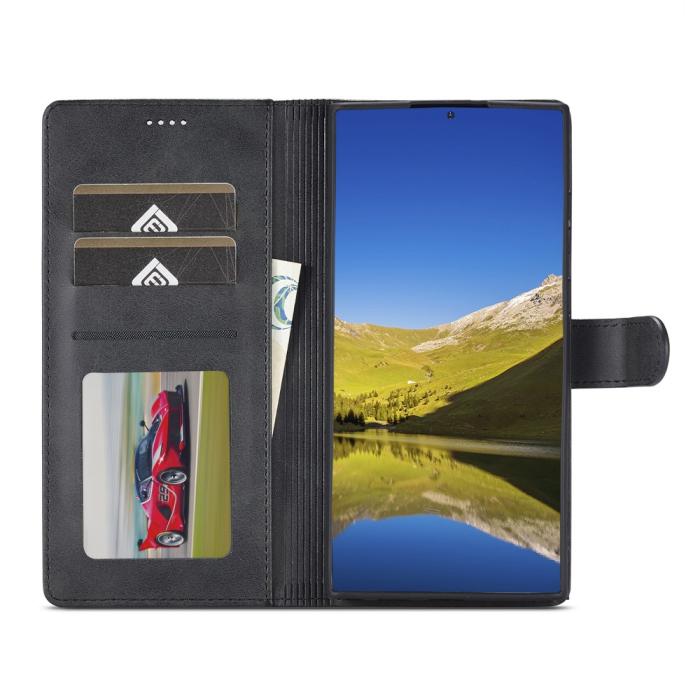 Bild 2, LC.IMEEKE Samsung Galaxy S26 Ultra Fodral Läder Svart